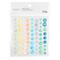 12 Packs: 72 ct. (864 total) Iridescent Pastel Rhinestone Stickers by Recollections™